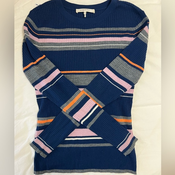 Frame Striped Crewneck - Picture 8 of 8